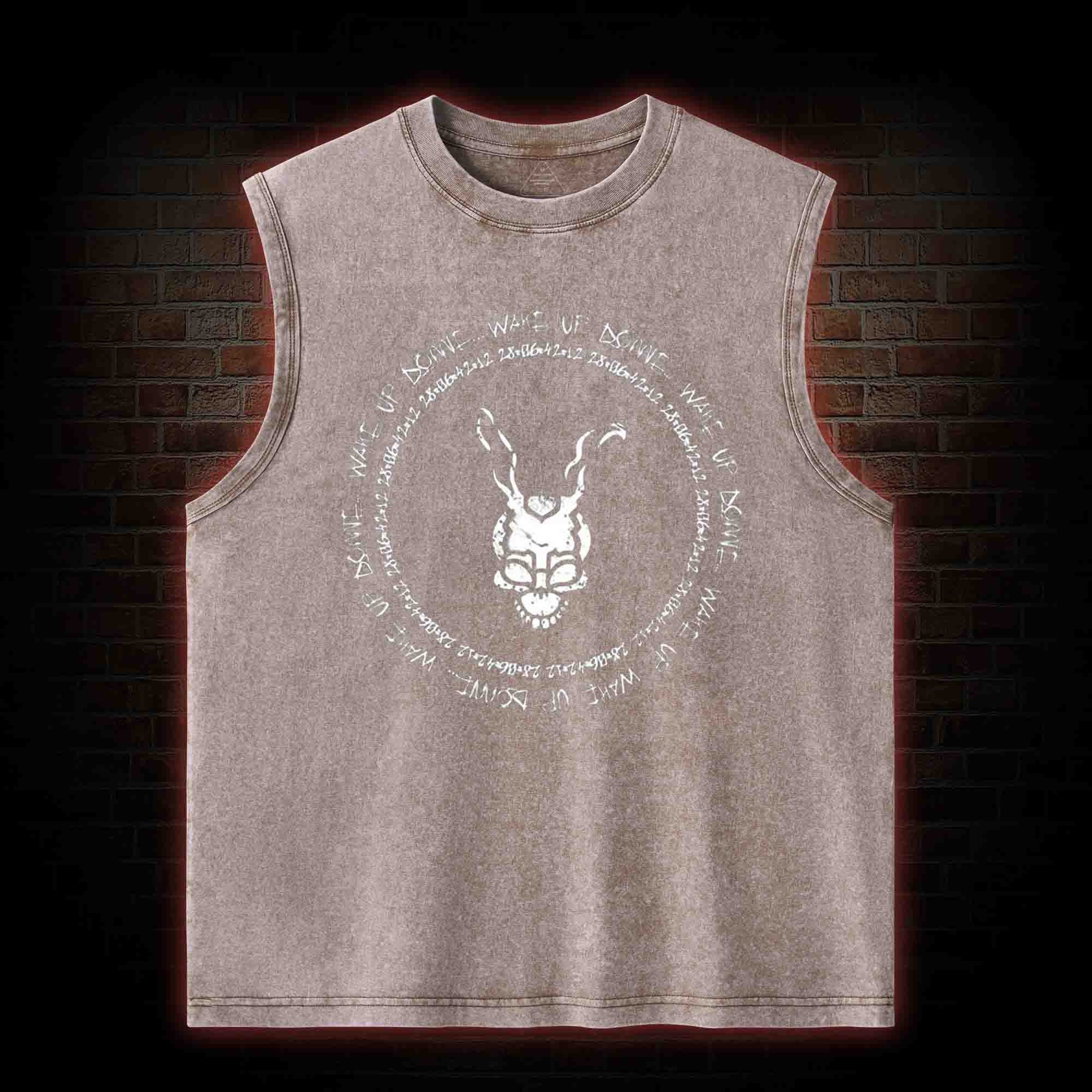 Wake Up Donnie Washed Tank Top