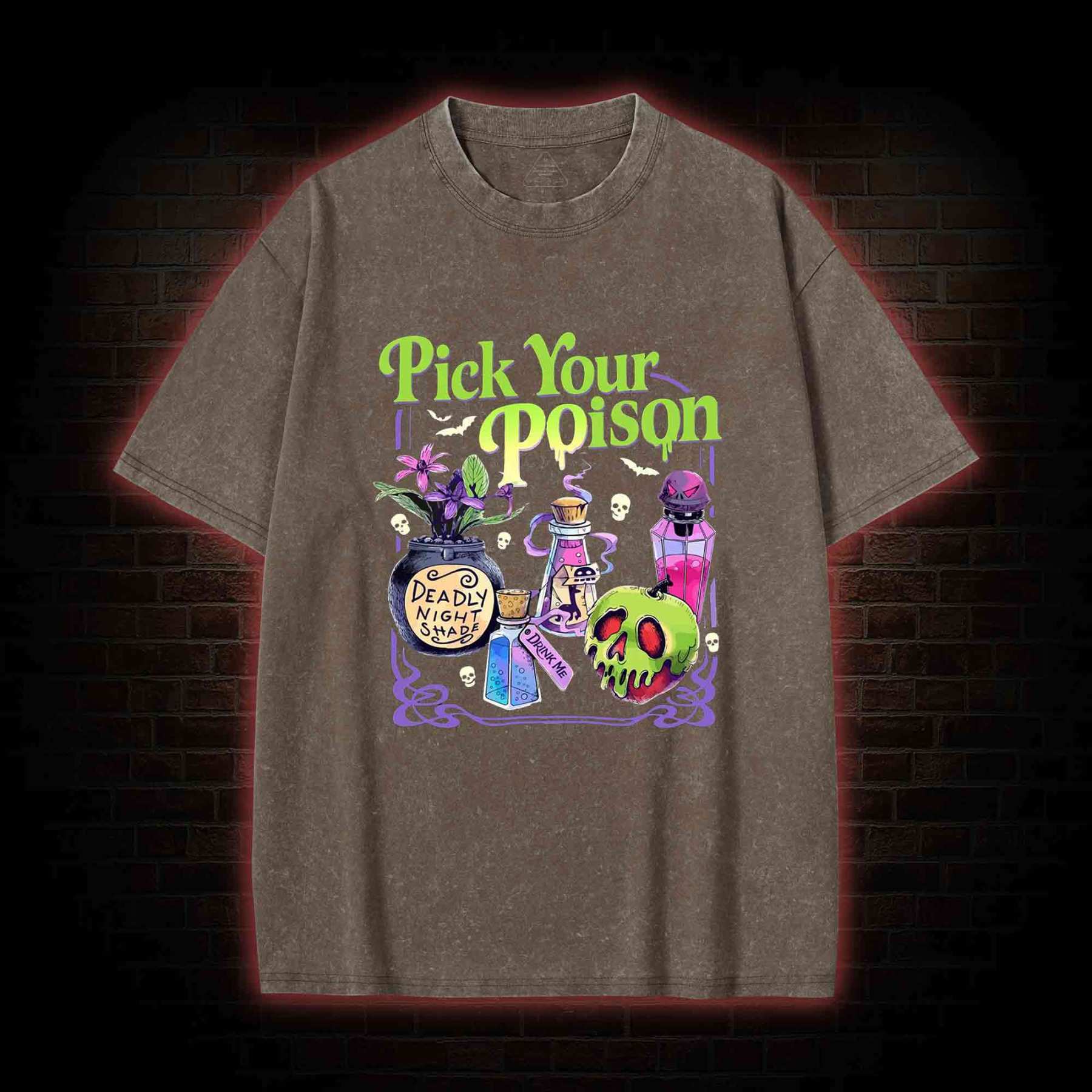 Pick Your Poison Washed T-shirt
