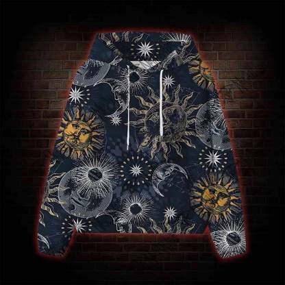 Astrology All Over Print Scuba Hoodie