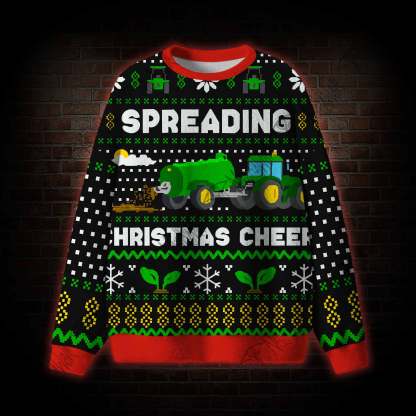 Spreading Christmas Cheer Ugly Sweatshirt
