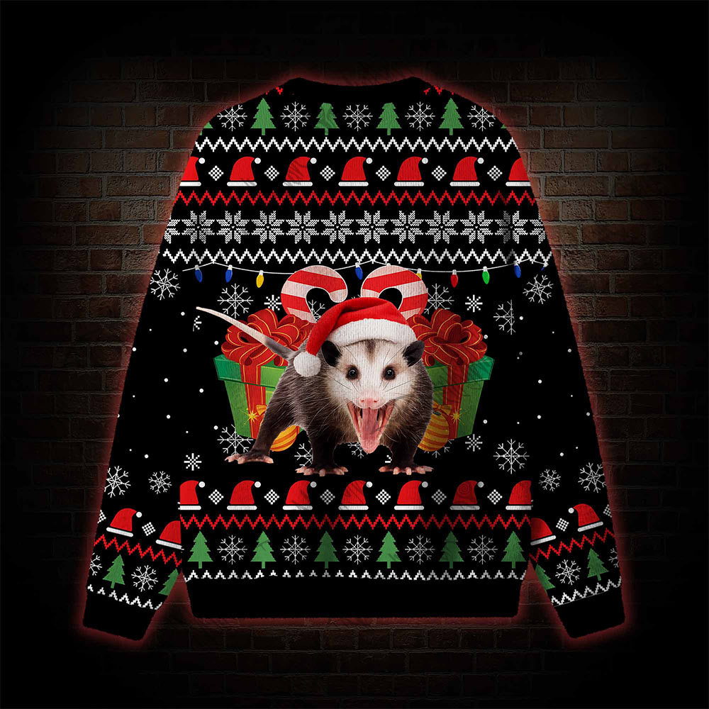 Merry Hissmas Ugly Sweatshirts