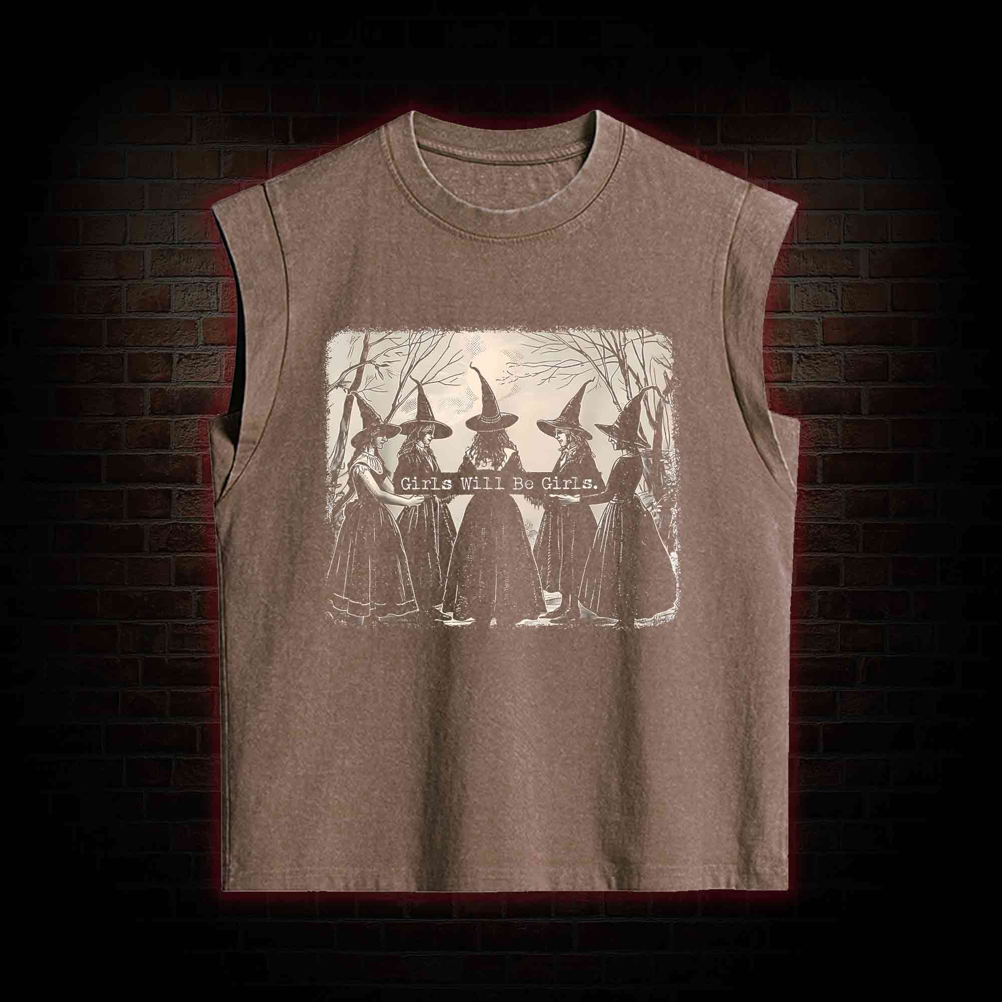 Girl Will be Girl Women's Washed Tank Top