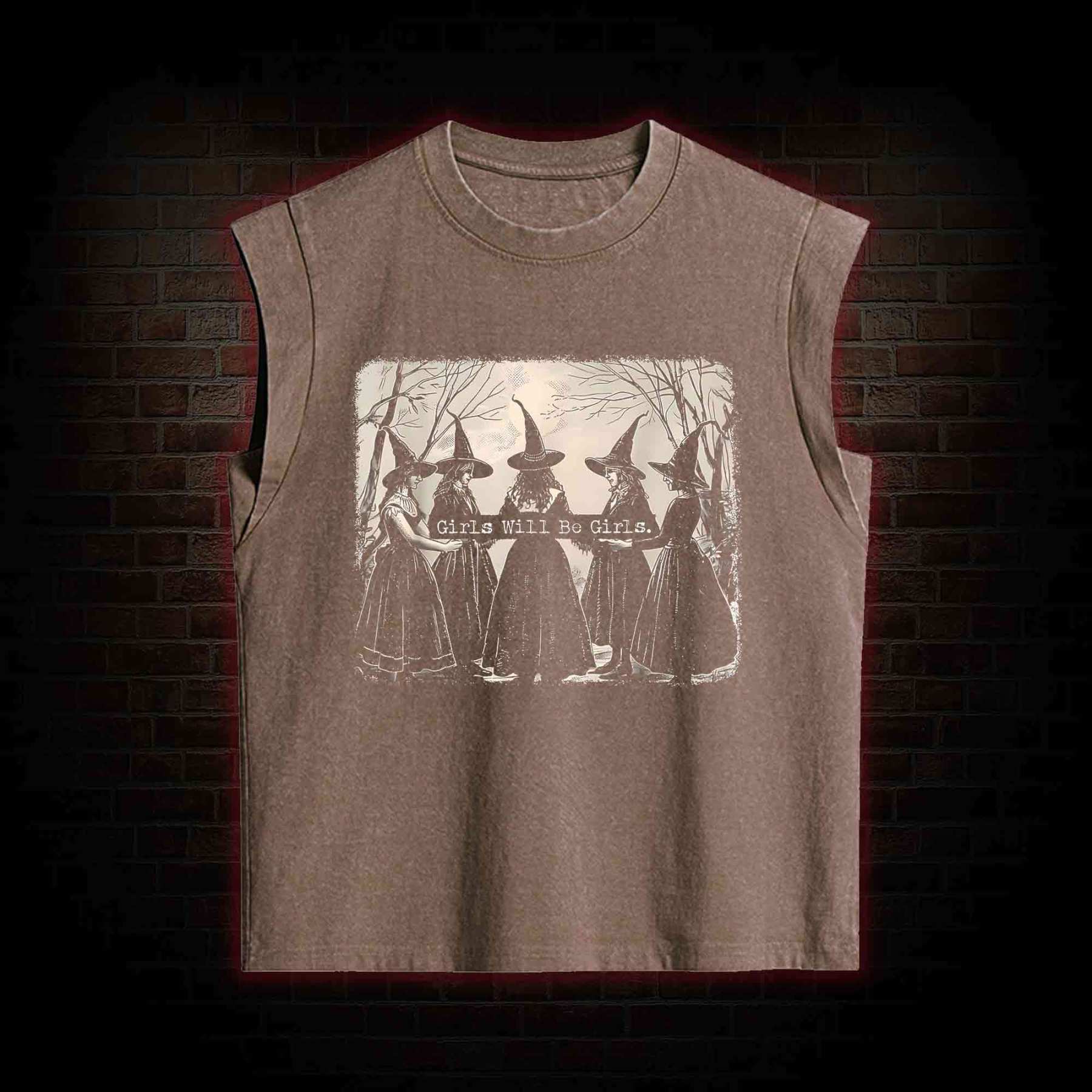 Girl Will be Girl Women's Washed Tank Top