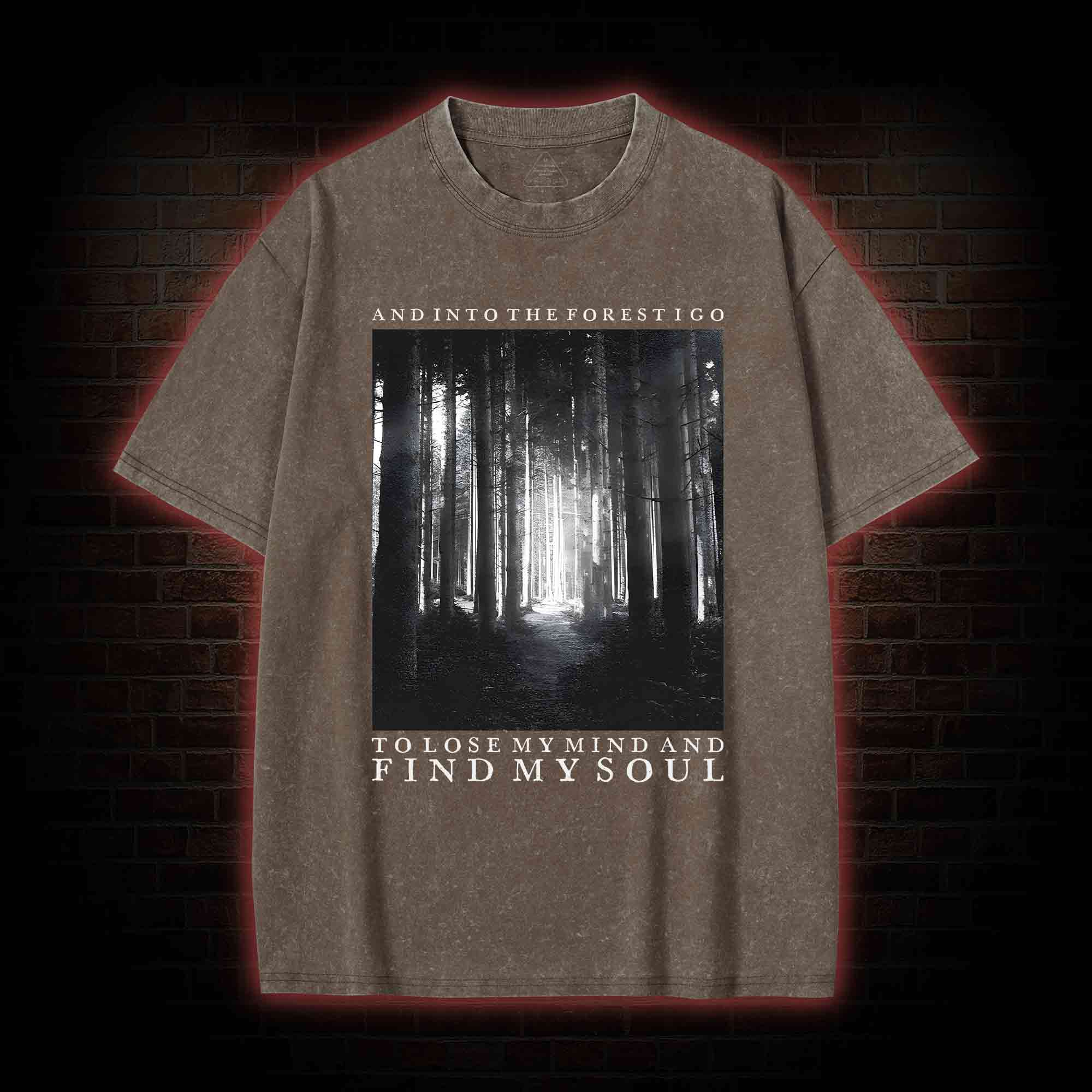 Into The Forest Washed T-shirt