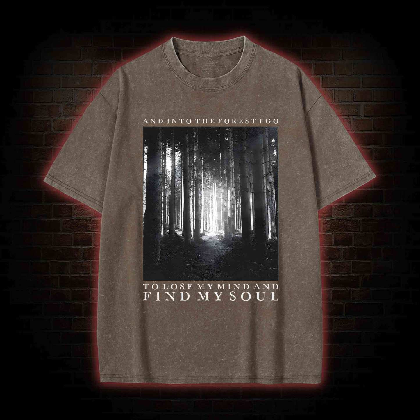 Into The Forest Washed T-shirt