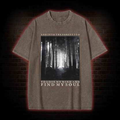Into The Forest Washed T-shirt