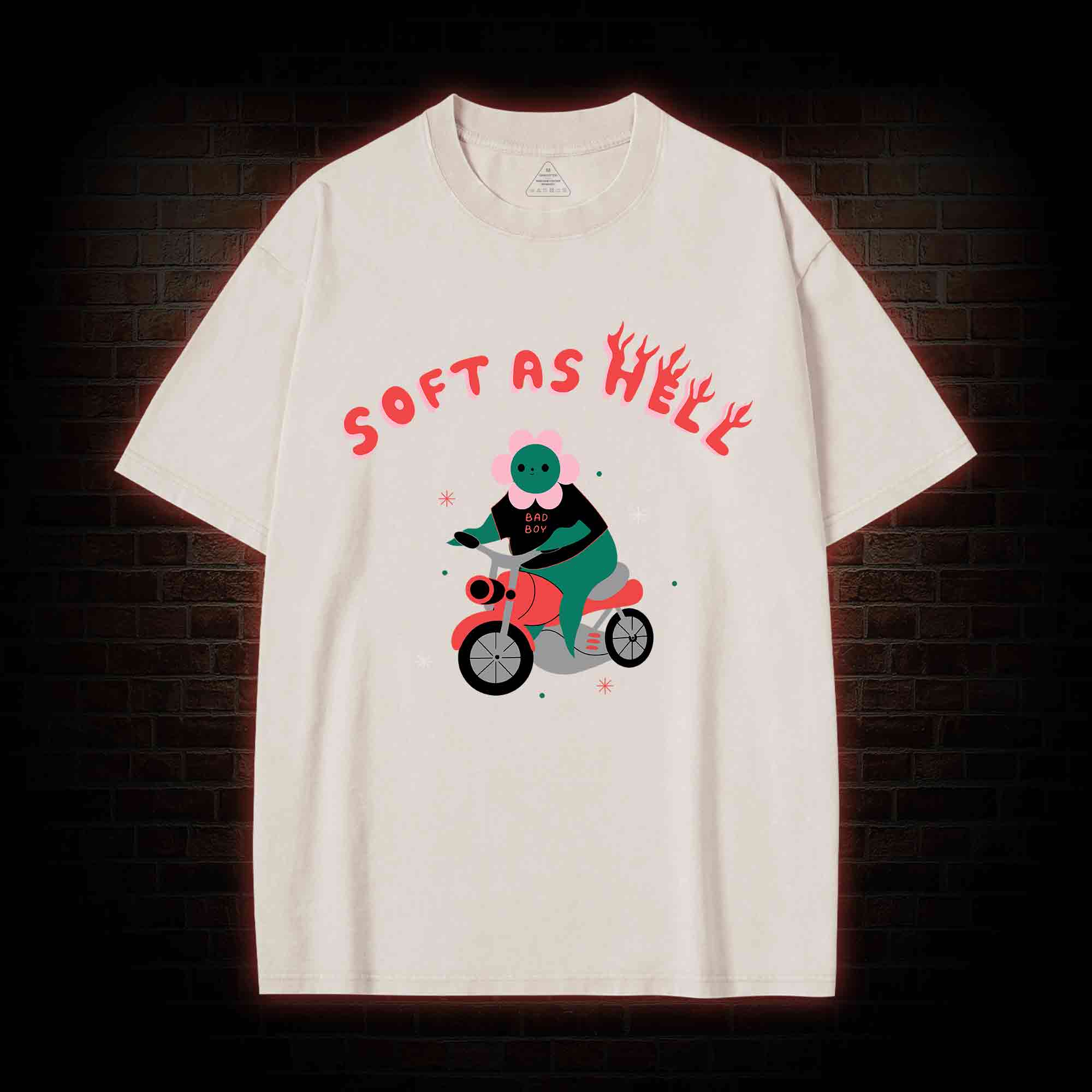 Soft As Hell Washed T-shirt