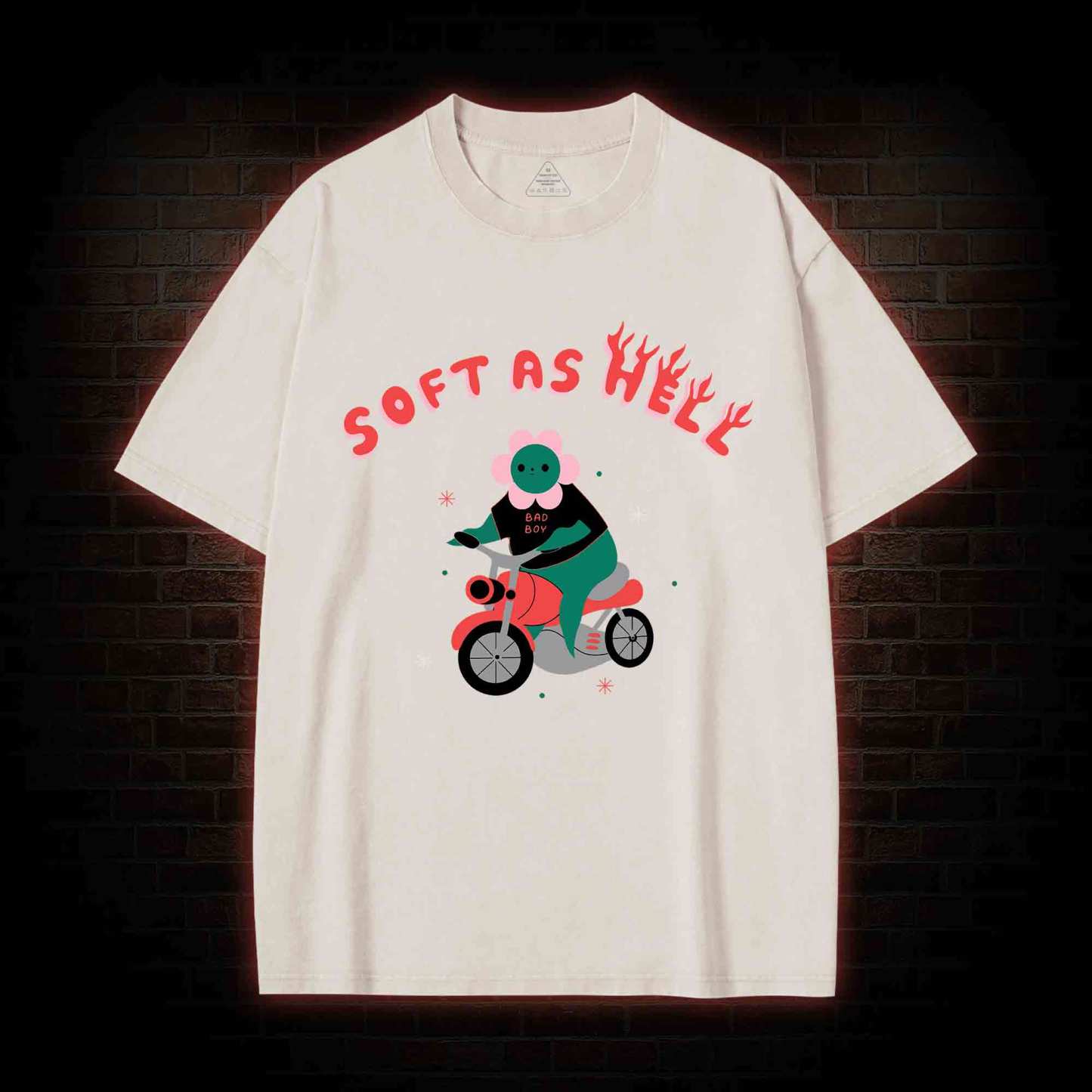 Soft As Hell Washed T-shirt
