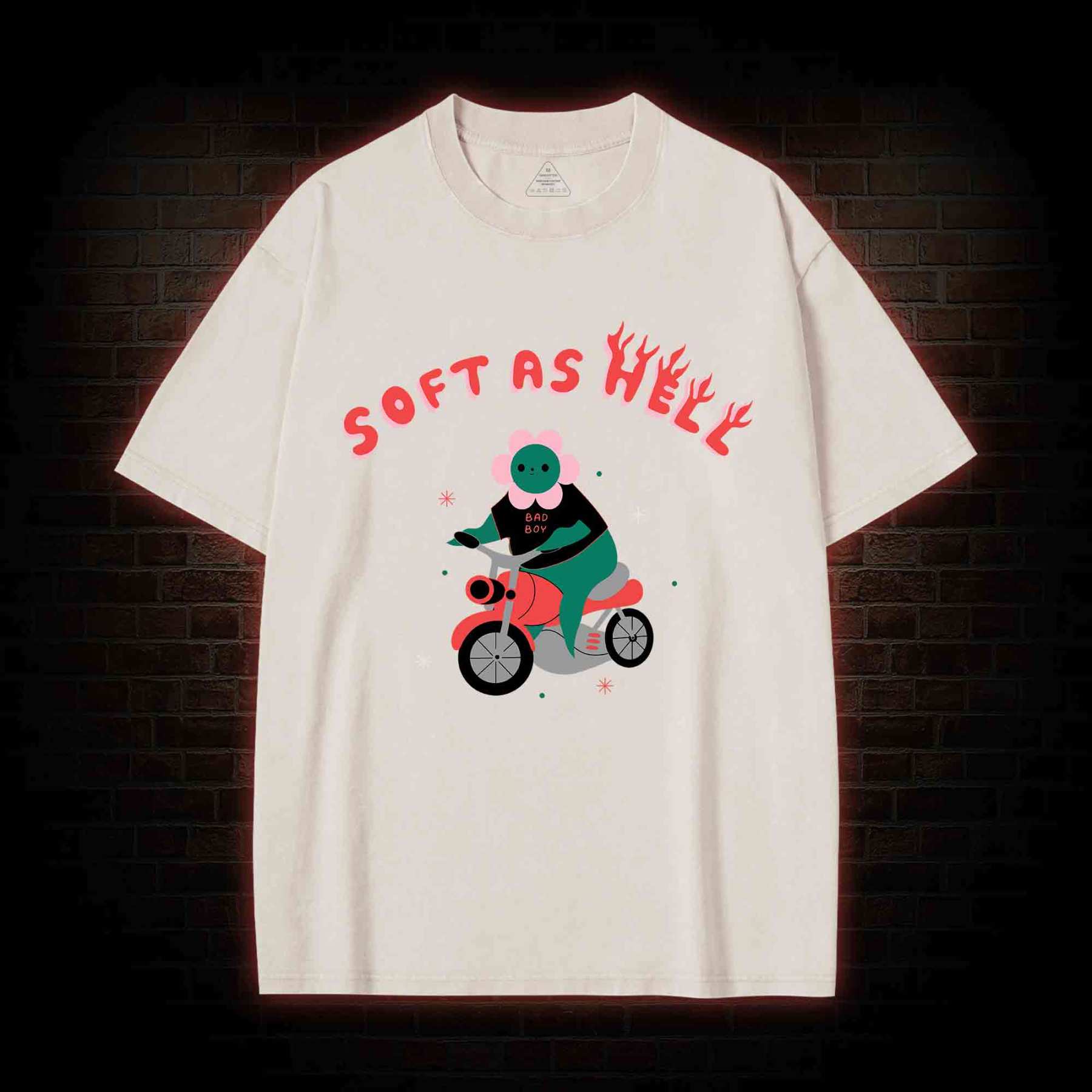 Soft As Hell Washed T-shirt