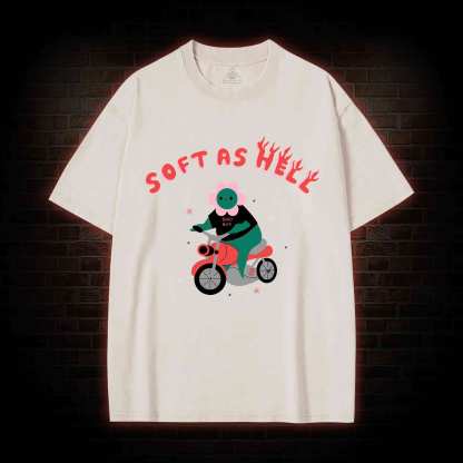 Soft As Hell Washed T-shirt