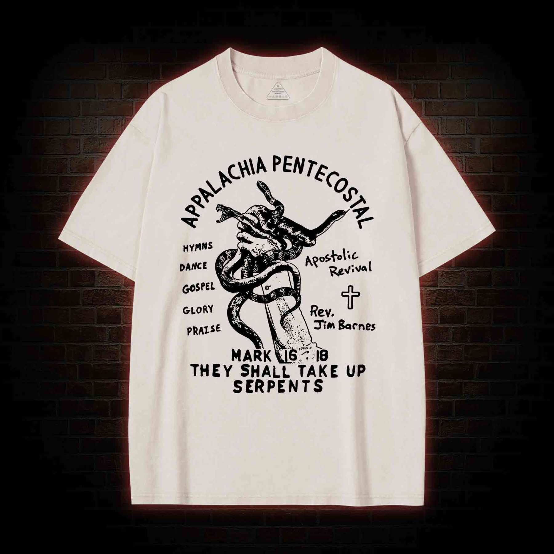 Appalachia Pentecostal Washed T-shirt