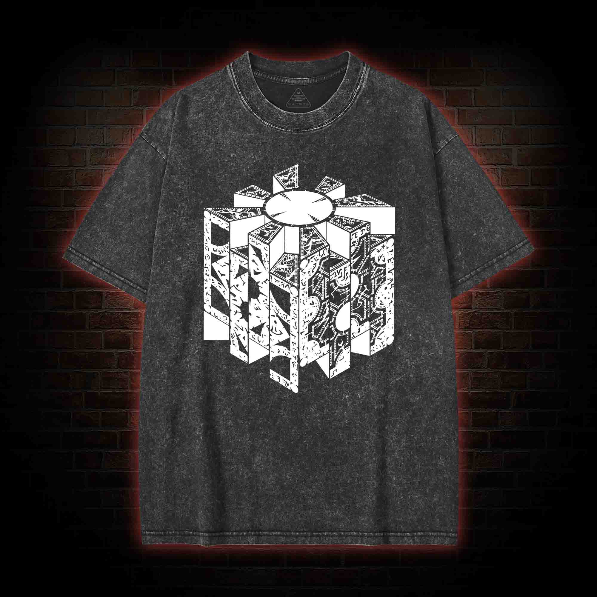 Puzzle Box Washed T-shirt