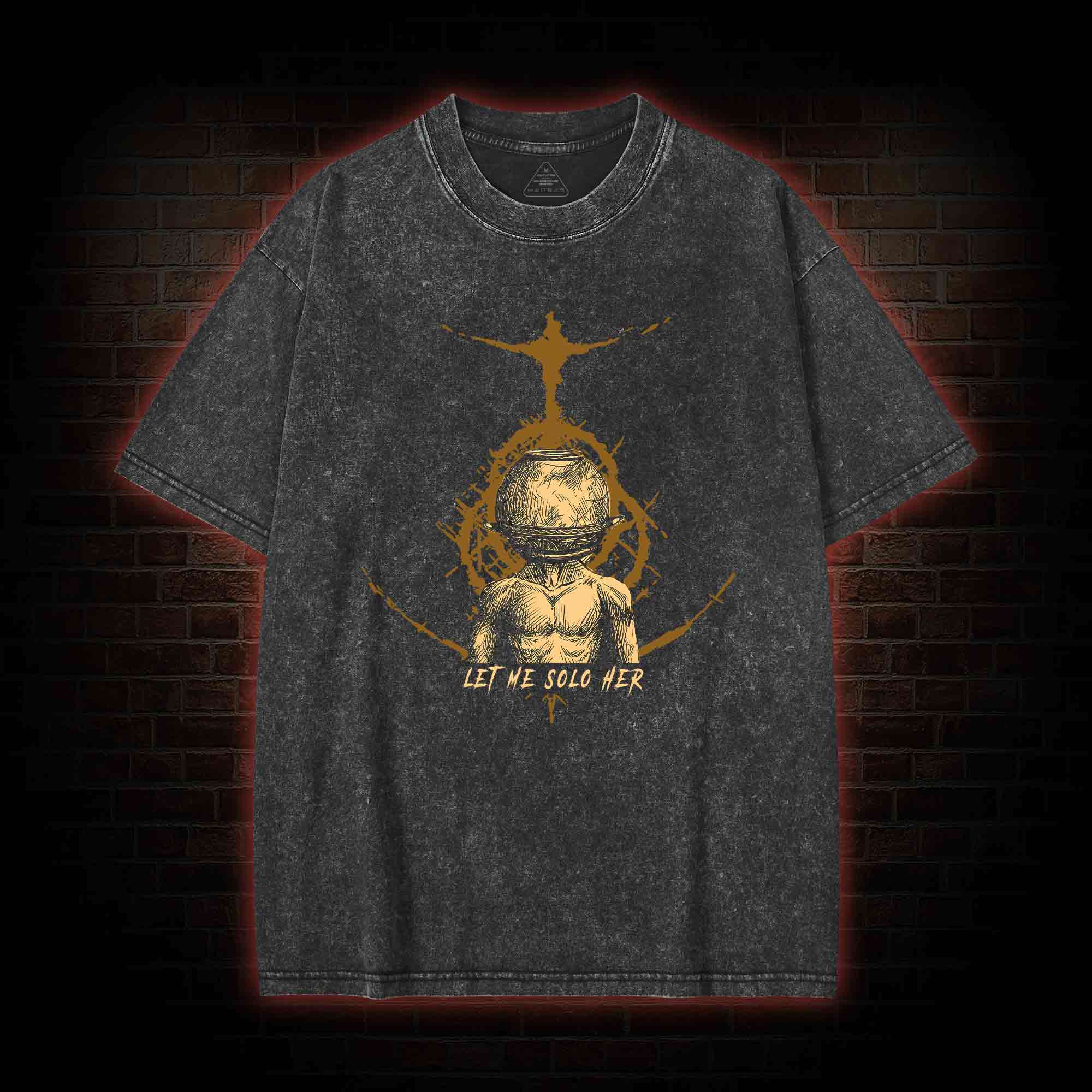 Let Me Solo Her Washed T-shirt