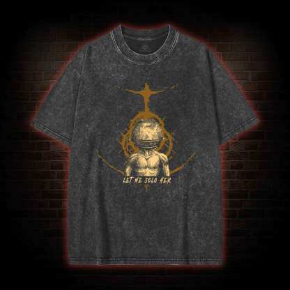 Let Me Solo Her Washed T-shirt