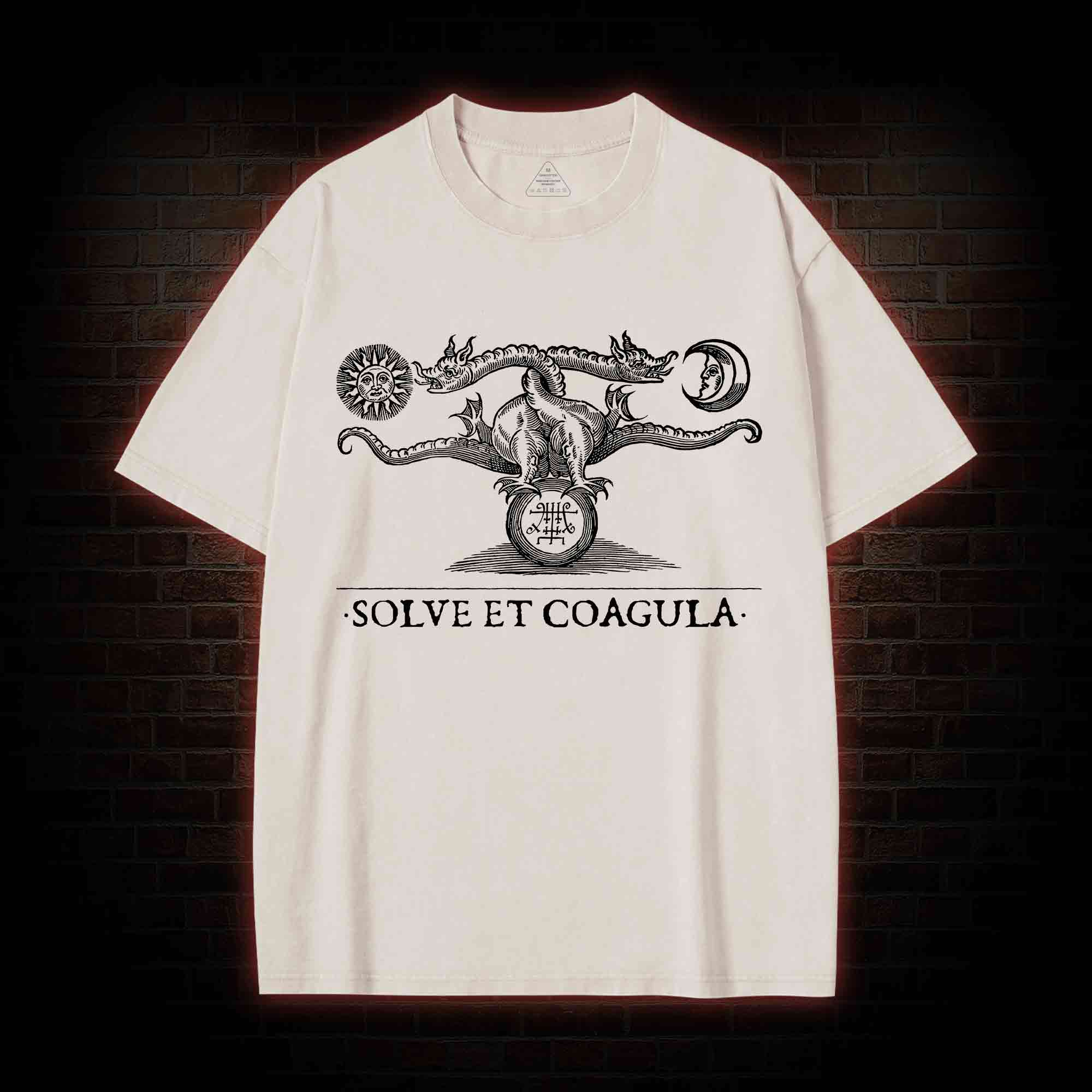 Solve Et Coagula Washed T-shirt