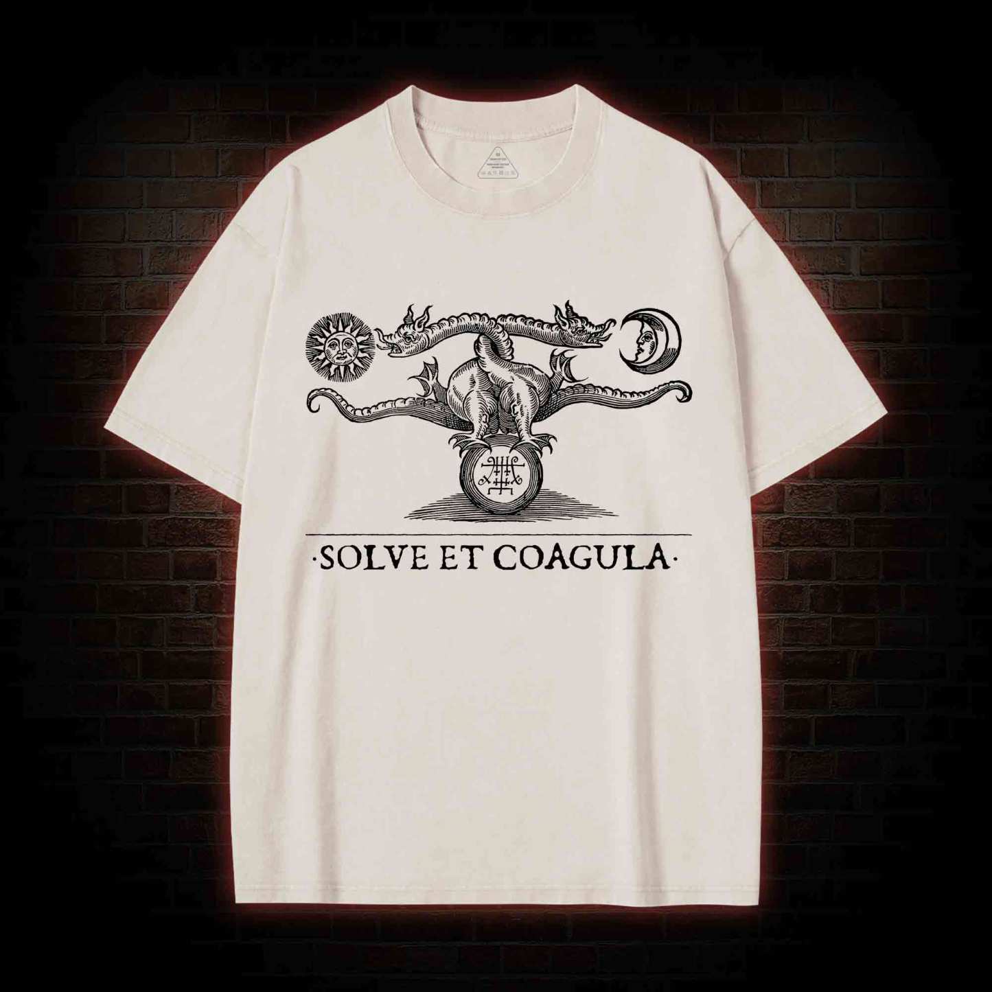 Solve Et Coagula Washed T-shirt