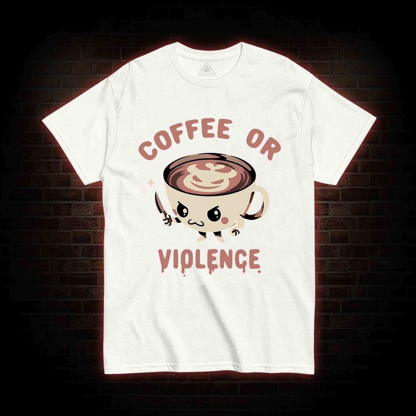 Coffee Or Violence T-shirt 