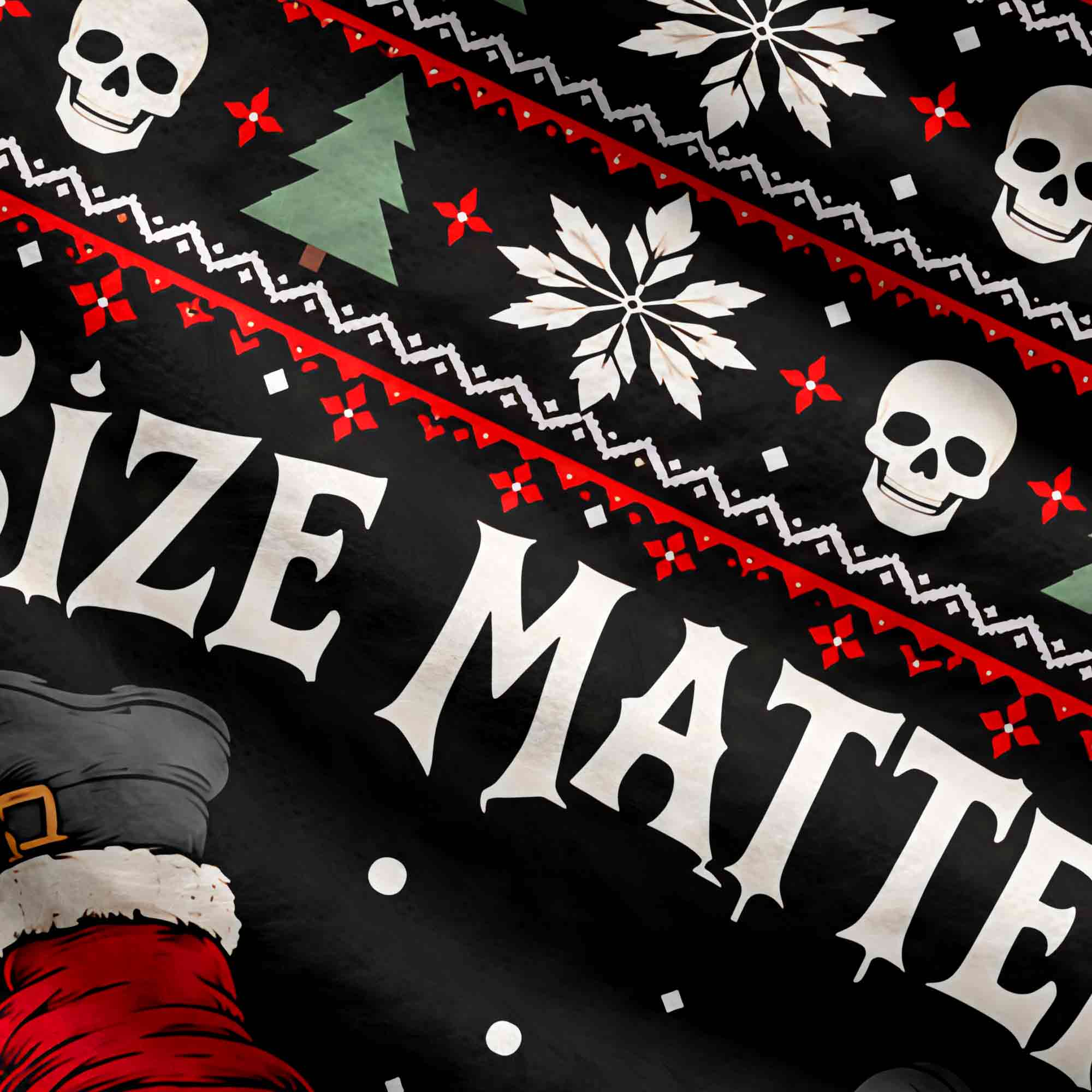 Size Matters Ugly Sweatshirts