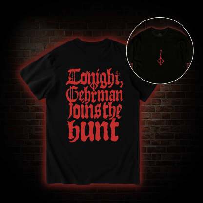 Gehrman Joins The Hunt Back Print T-shirt 