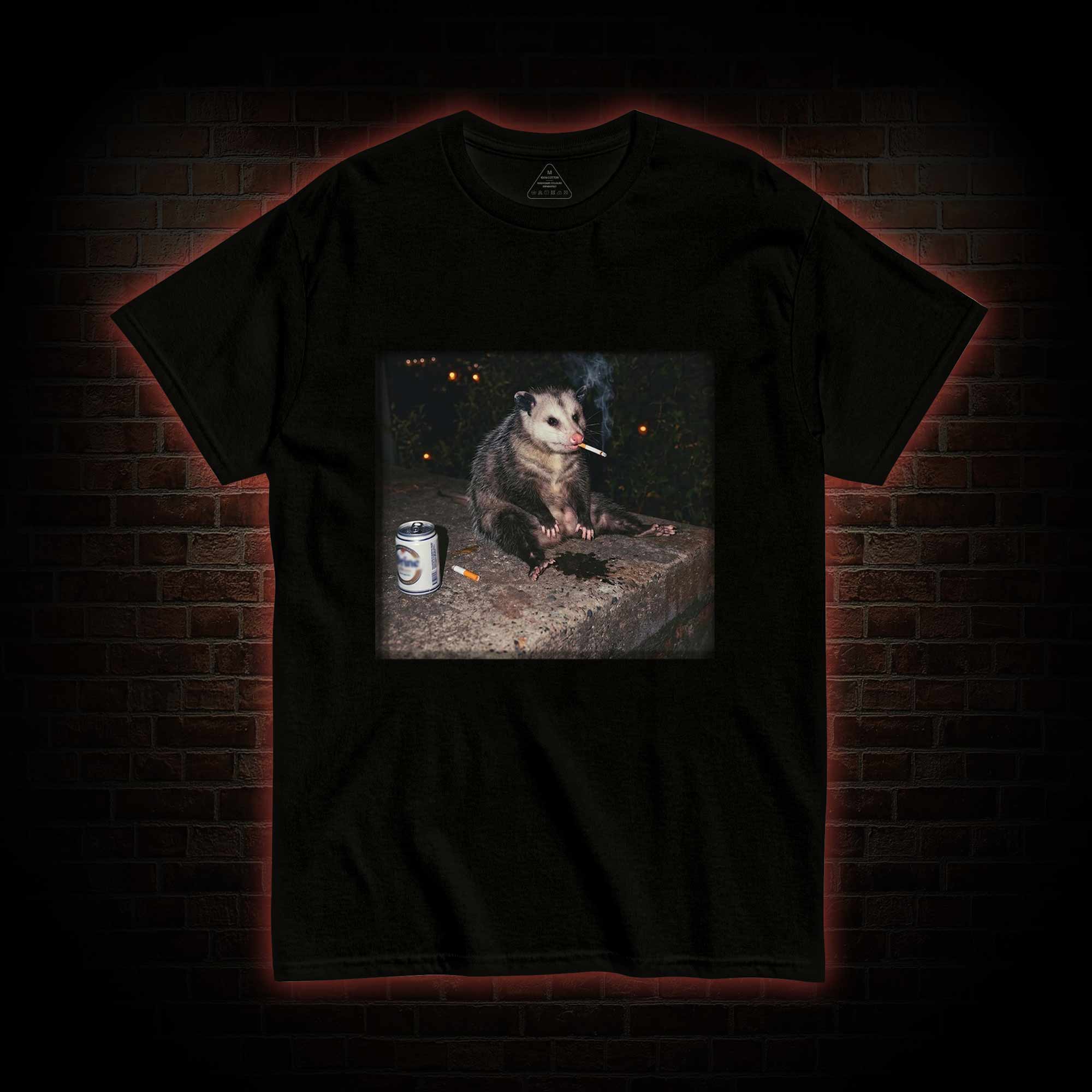Smoking Possum Meme T-shirt