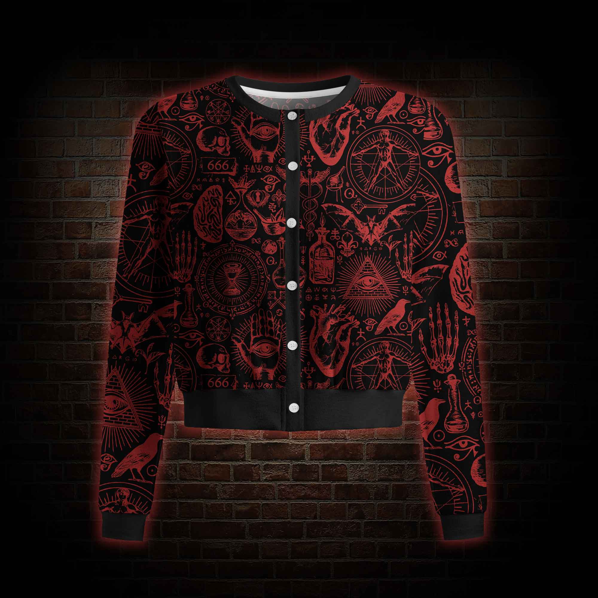 Occultism Cardigan Sweaters
