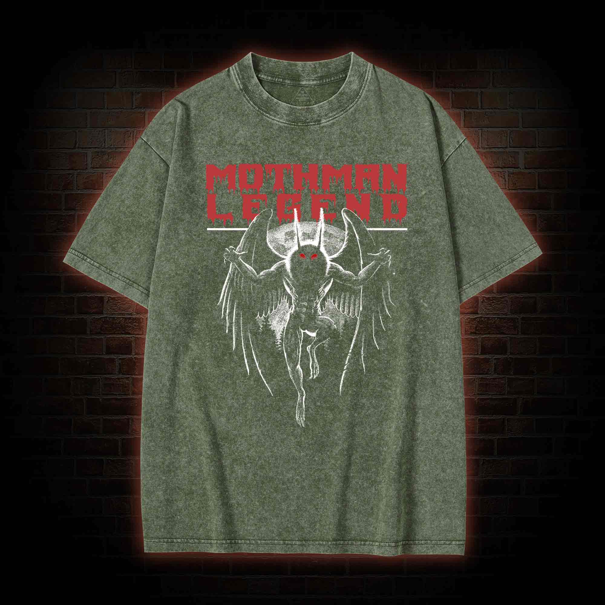 Mothman Legend Washed T-shirt