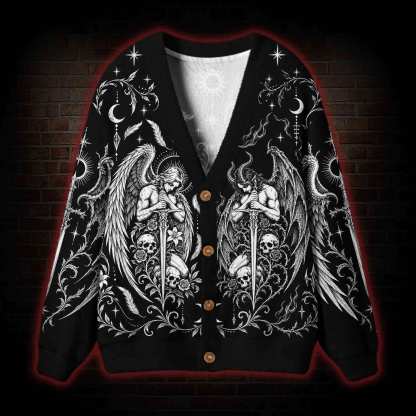 Vandal Saint Cardigan Sweater