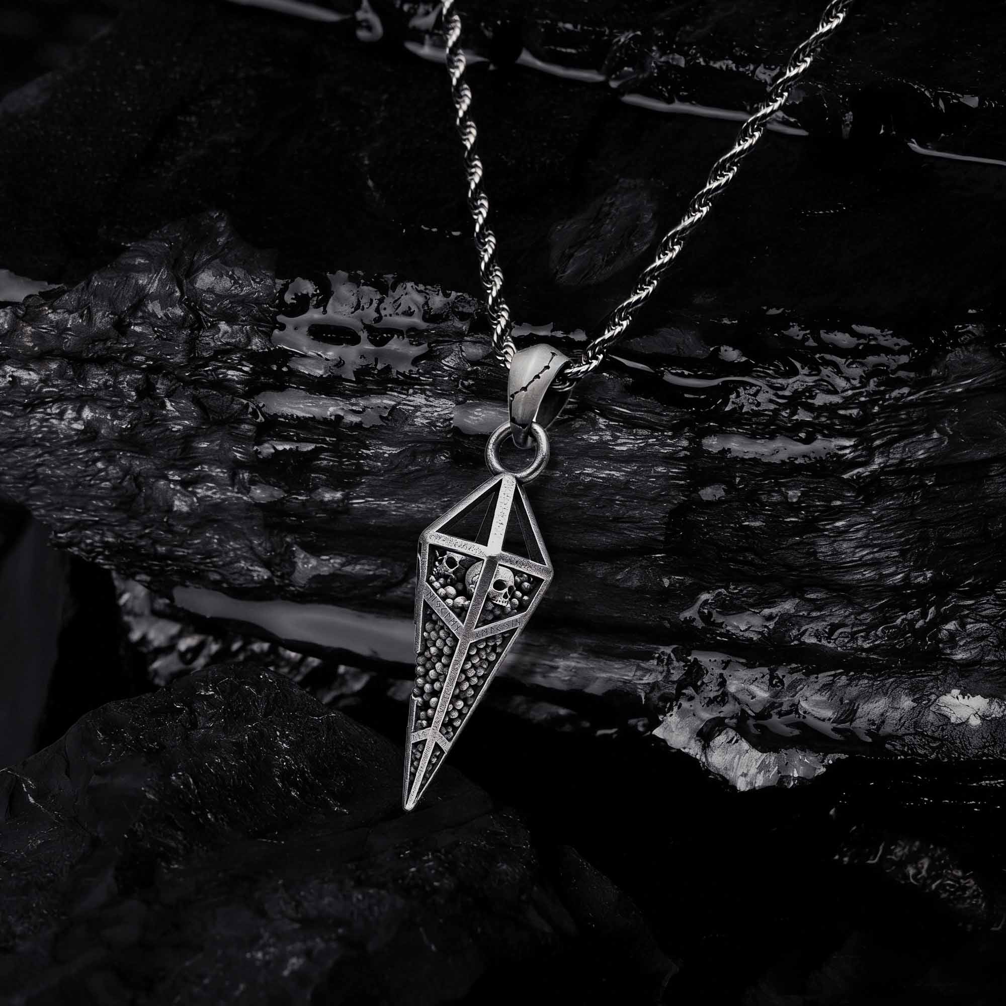 Void Prism Sculptural Necklace