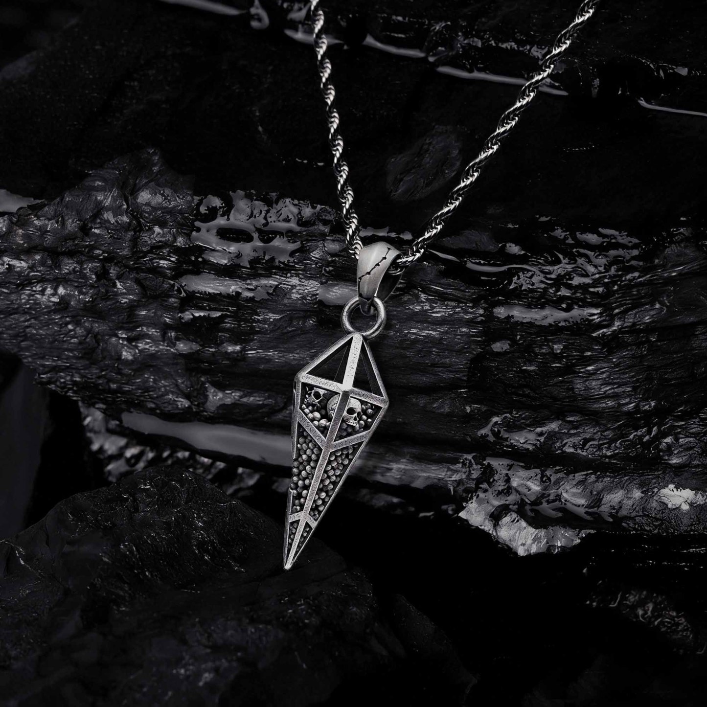 Void Prism Sculptural Necklace