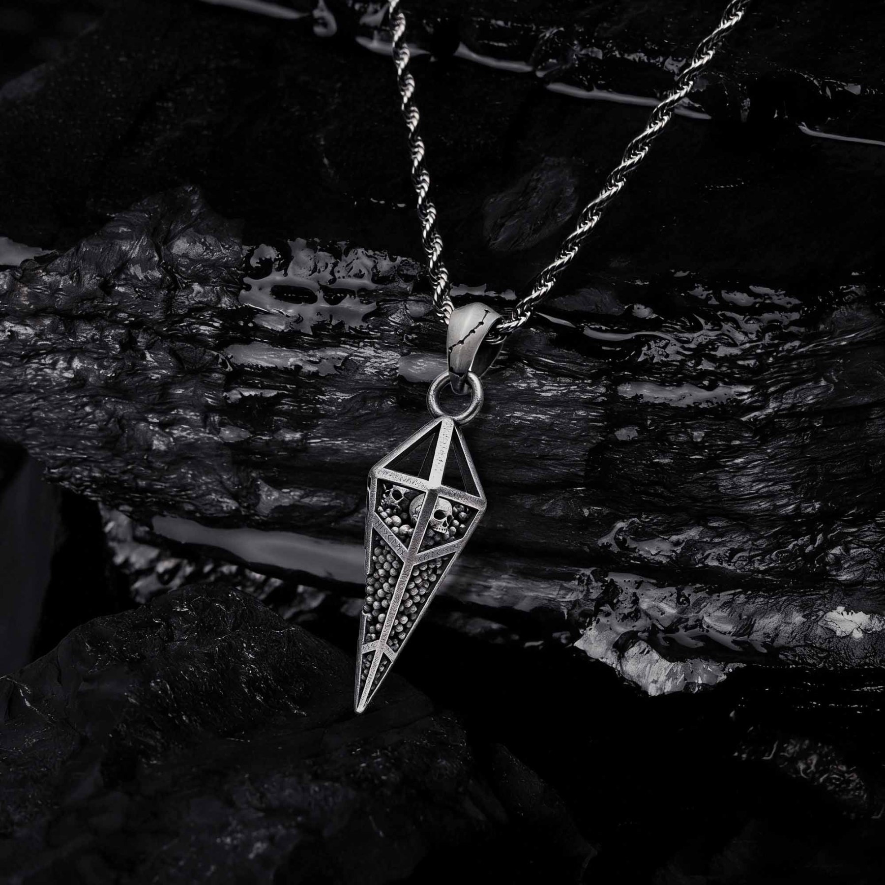 Void Prism Sculptural Necklace