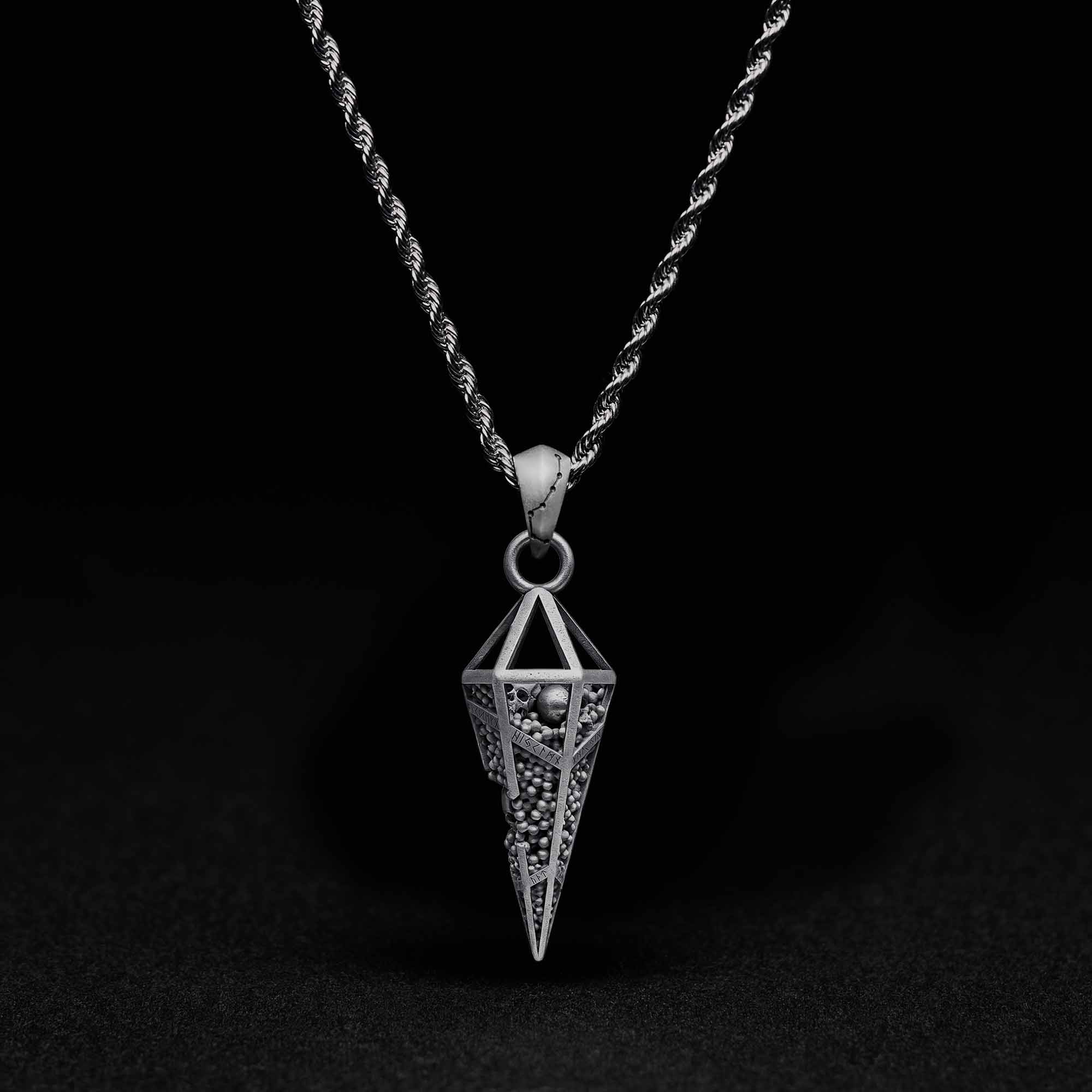 Void Prism Sculptural Necklace