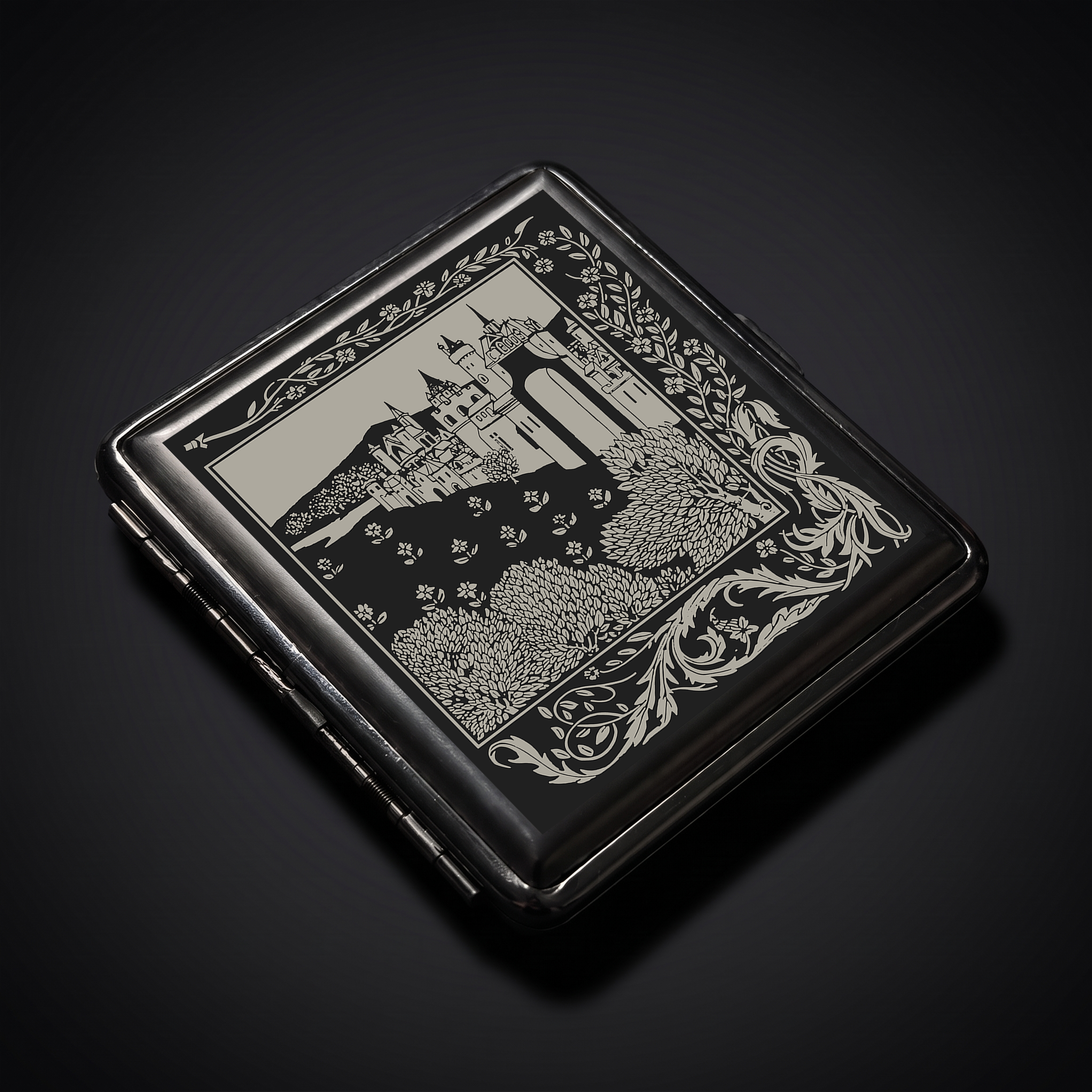 Medieval Castle Compressed Cigarette Box