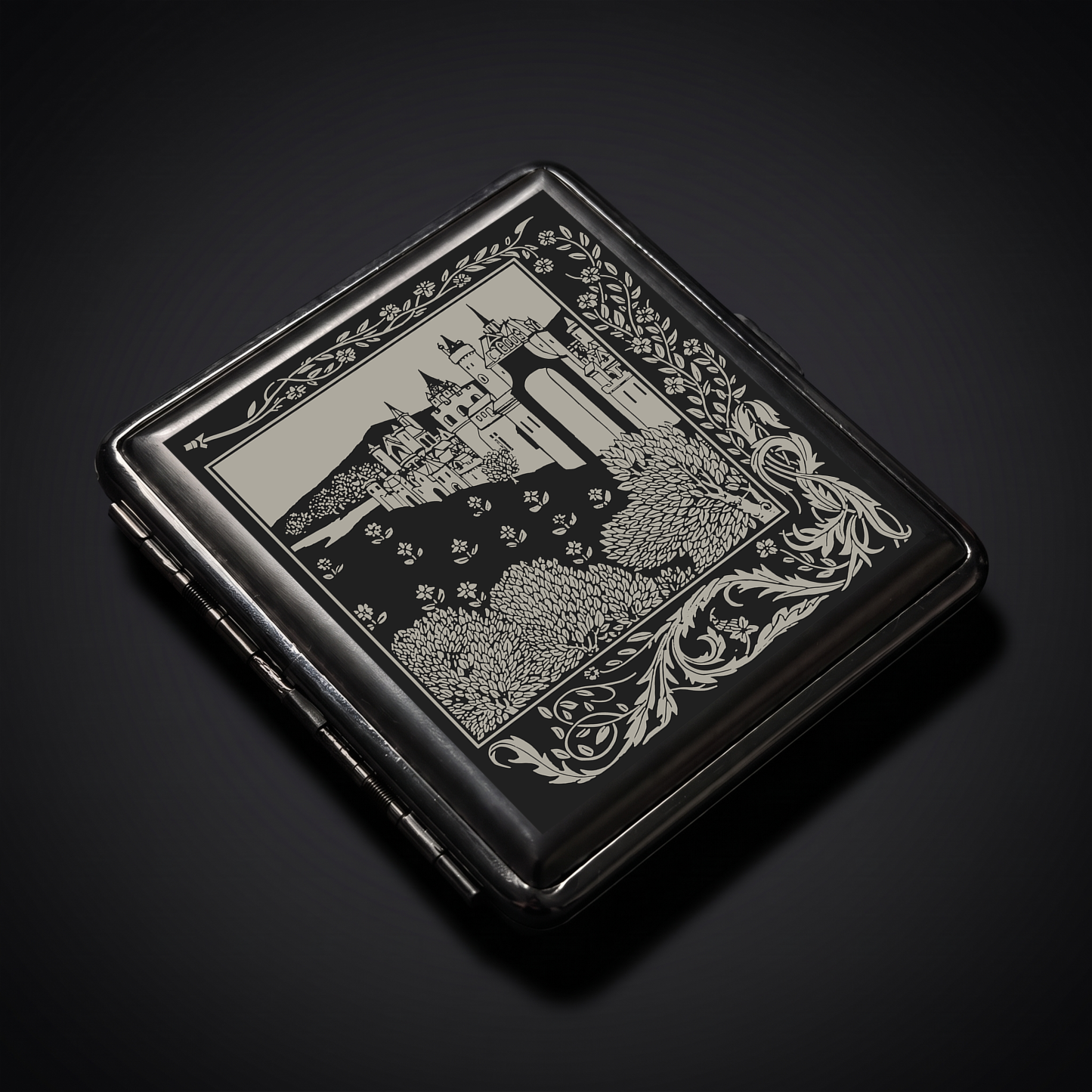 Medieval Castle Compressed Cigarette Box