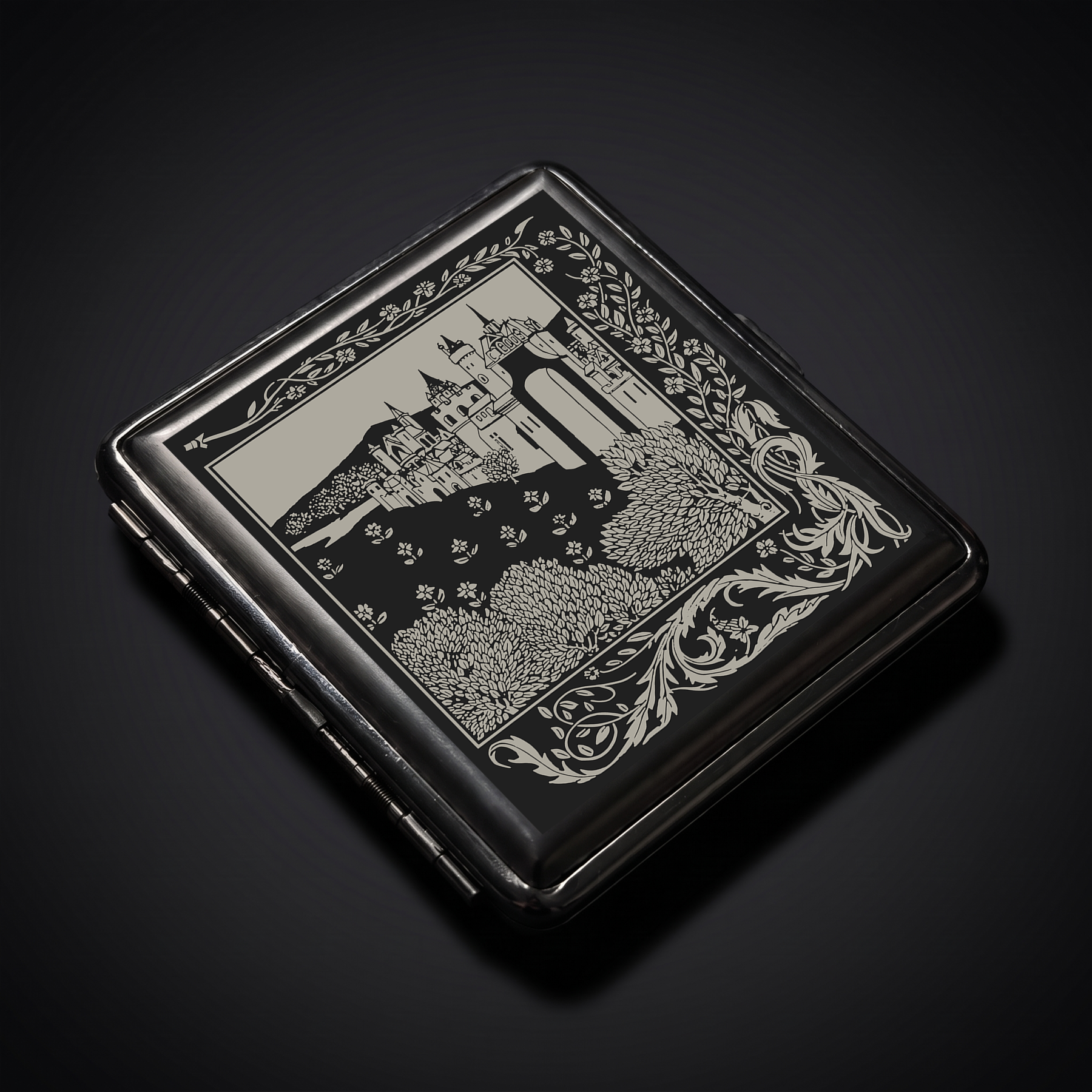 Medieval Castle Compressed Cigarette Box