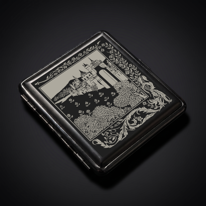 Medieval Castle Compressed Cigarette Box