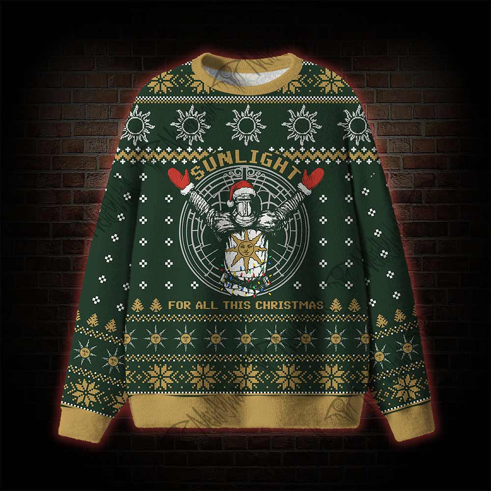 Sunlight for All This Christmas Ugly Sweatshirts