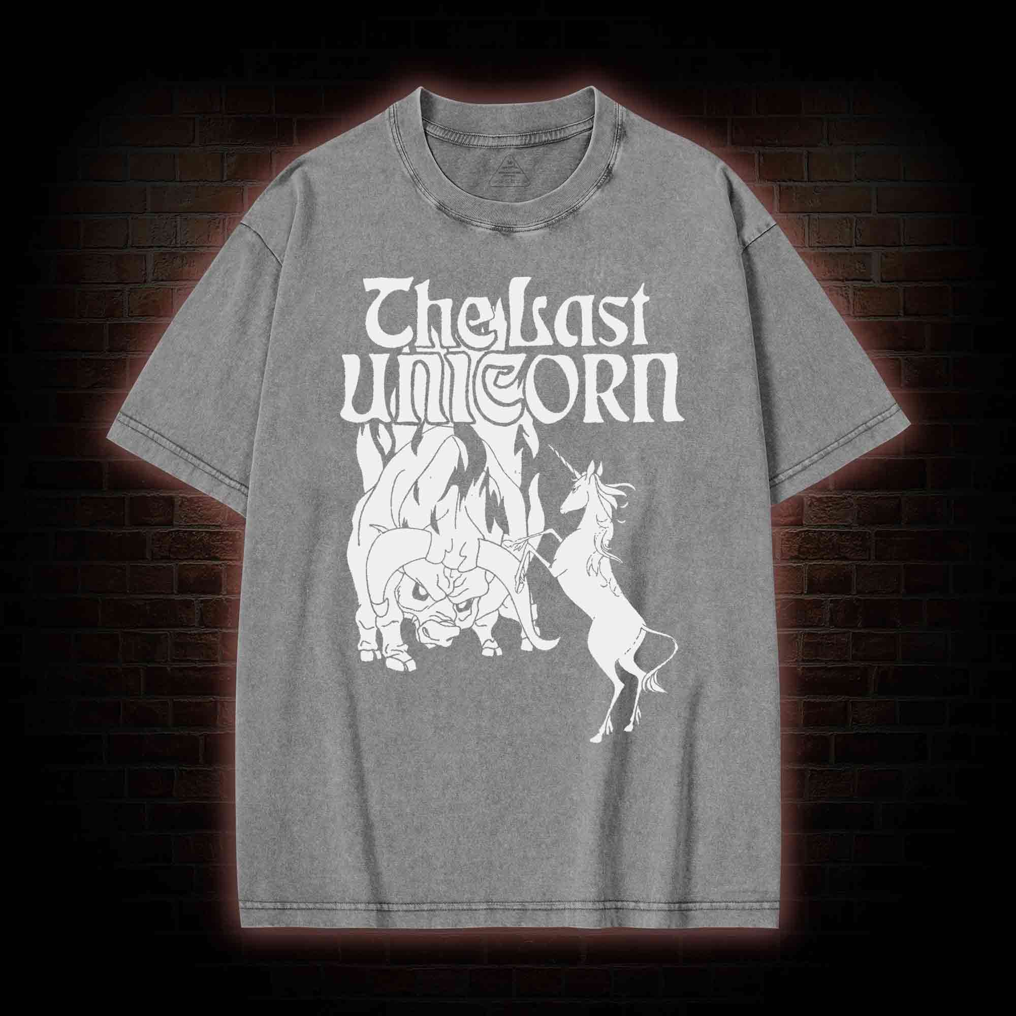 Last Unicorn Washed T-shirt