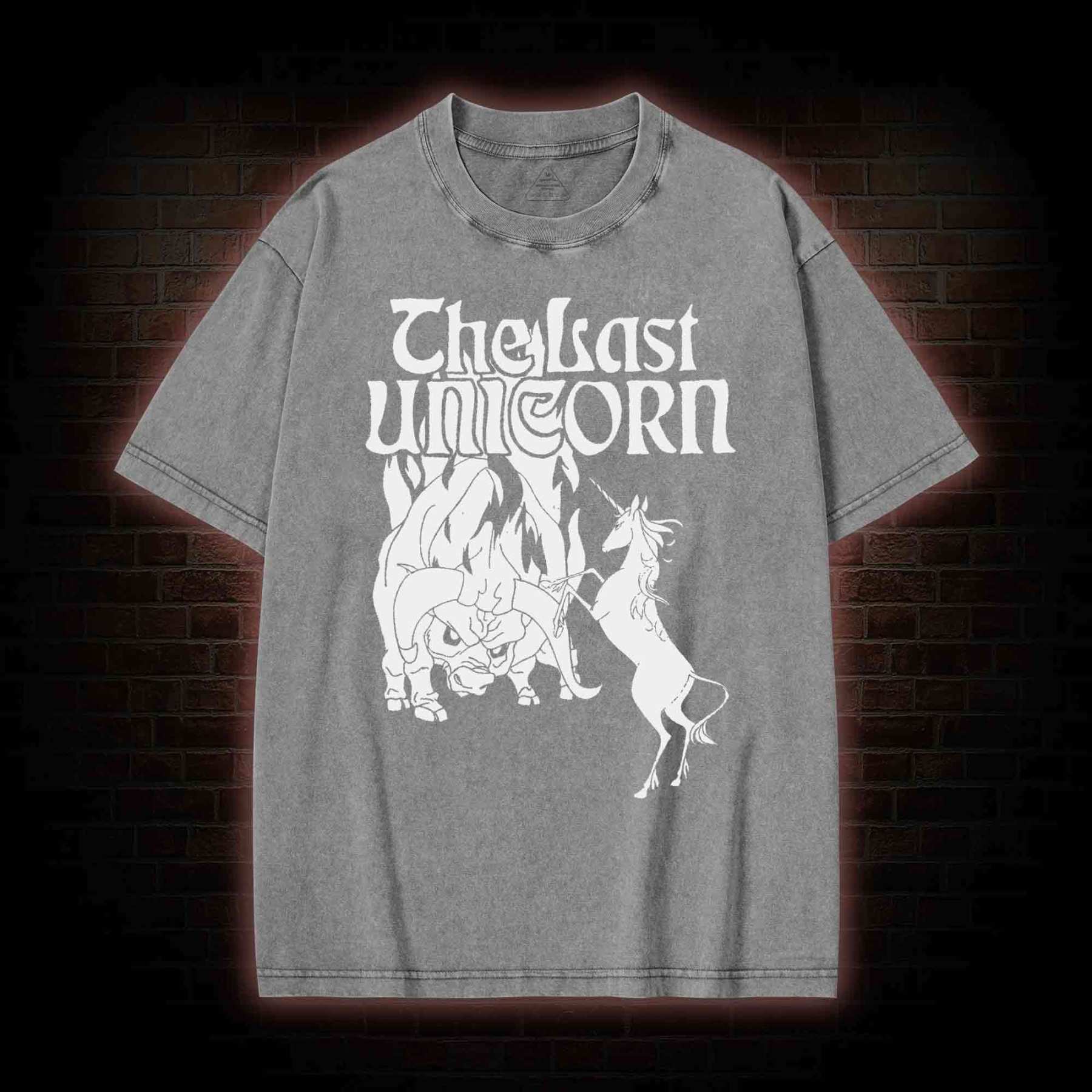 Last Unicorn Washed T-shirt