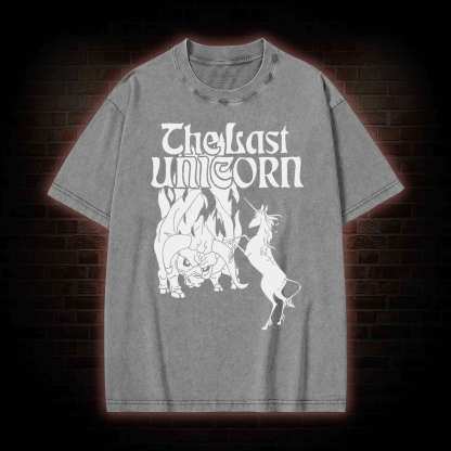 Last Unicorn Washed T-shirt