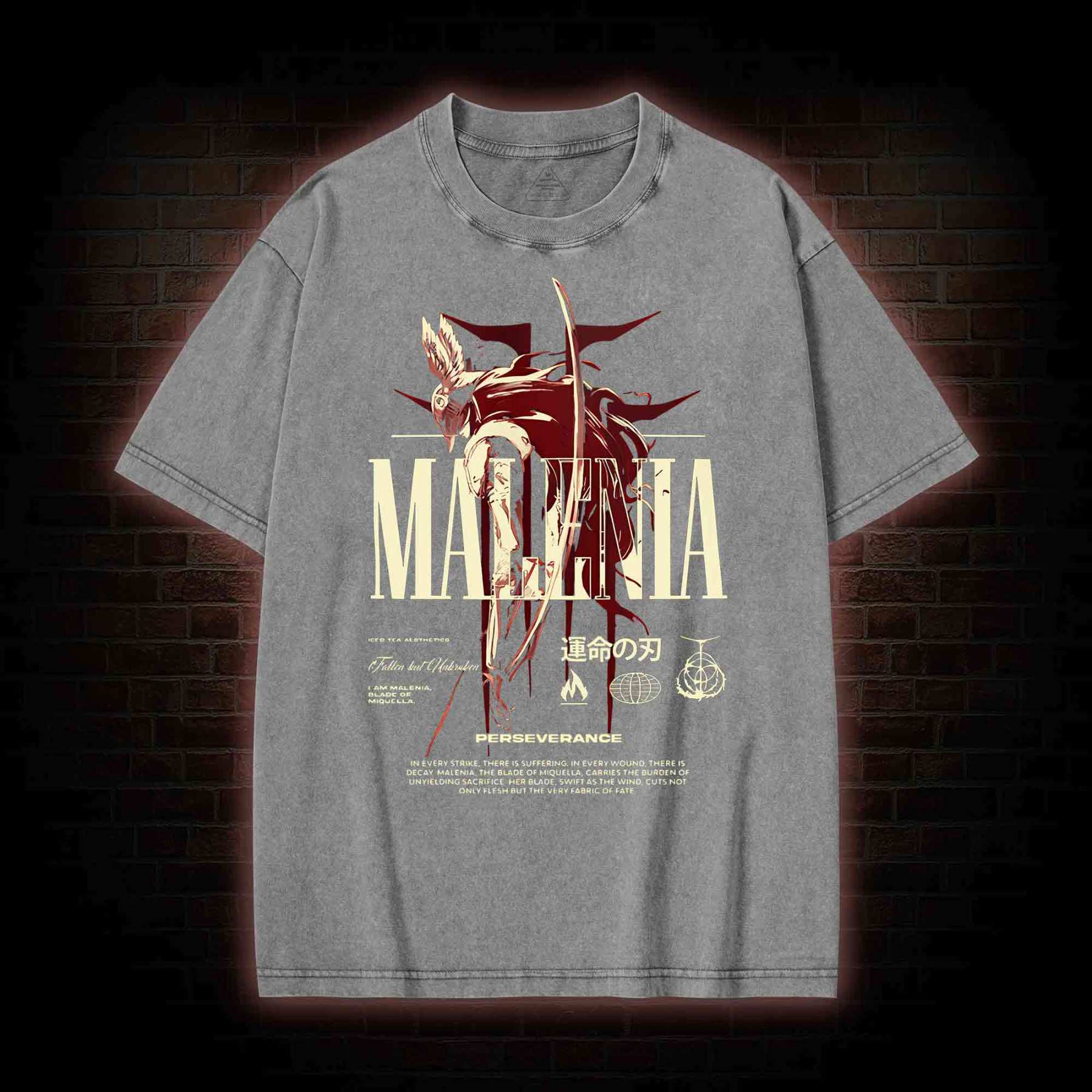 Cursed Goddess Washed T-shirt