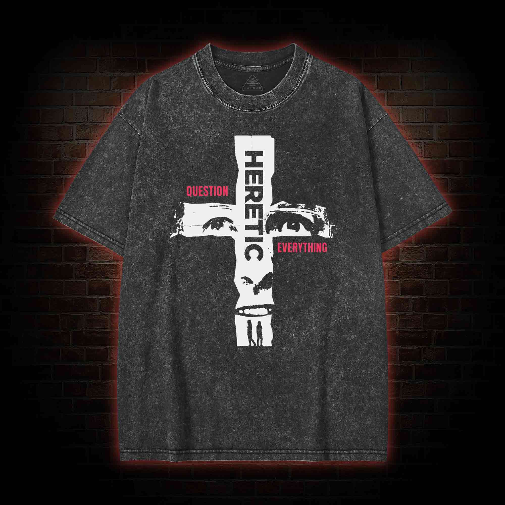 Question Everything Washed T-shirt