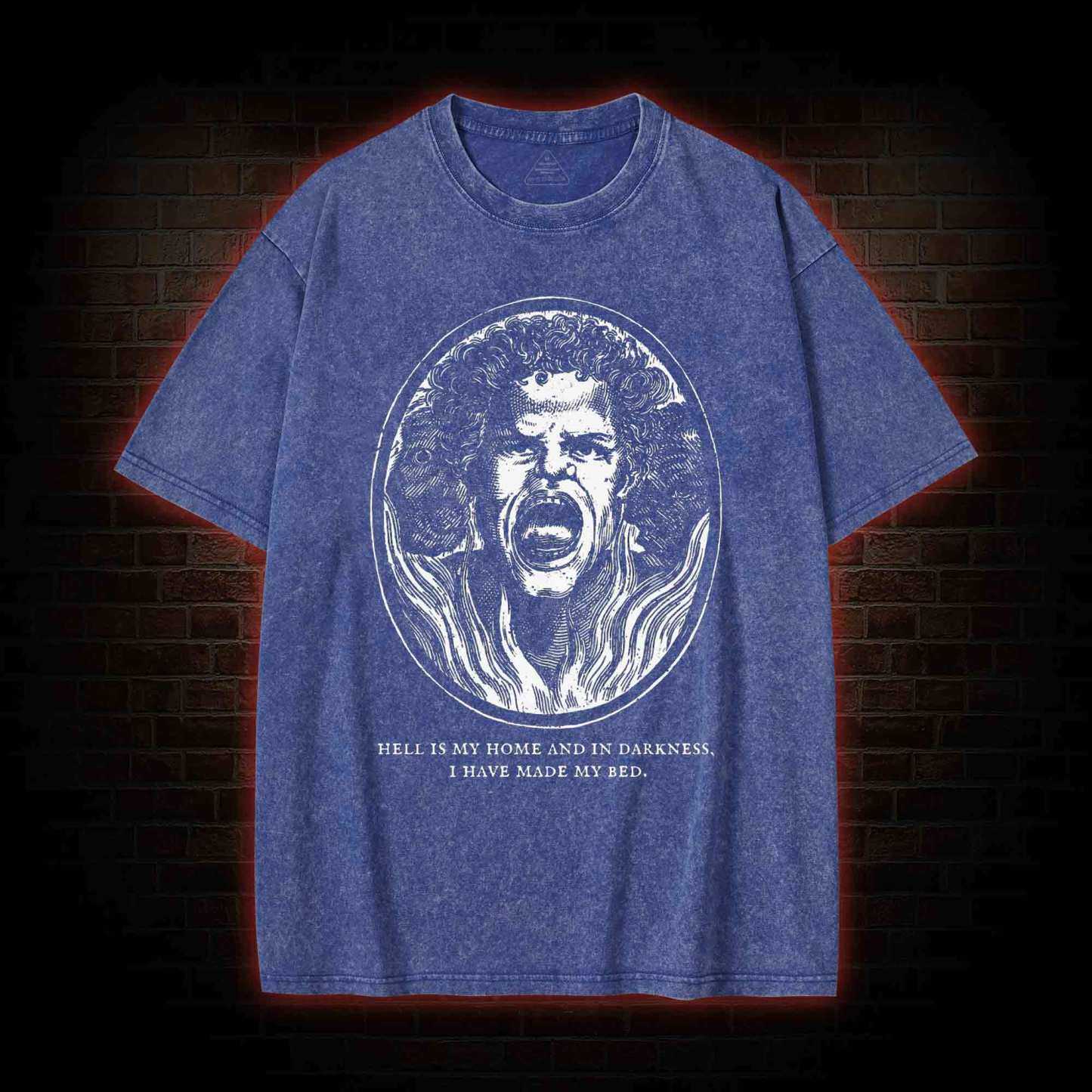 I Have Made My Bed Washed T-shirt