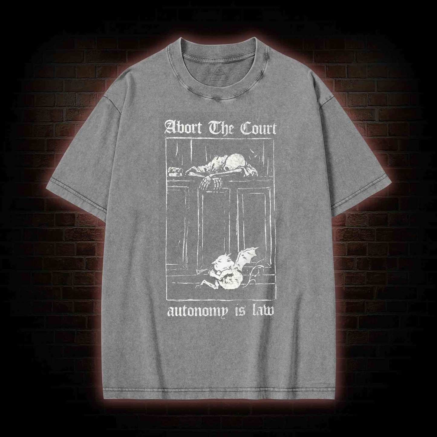 About The Court Washed T-shirt