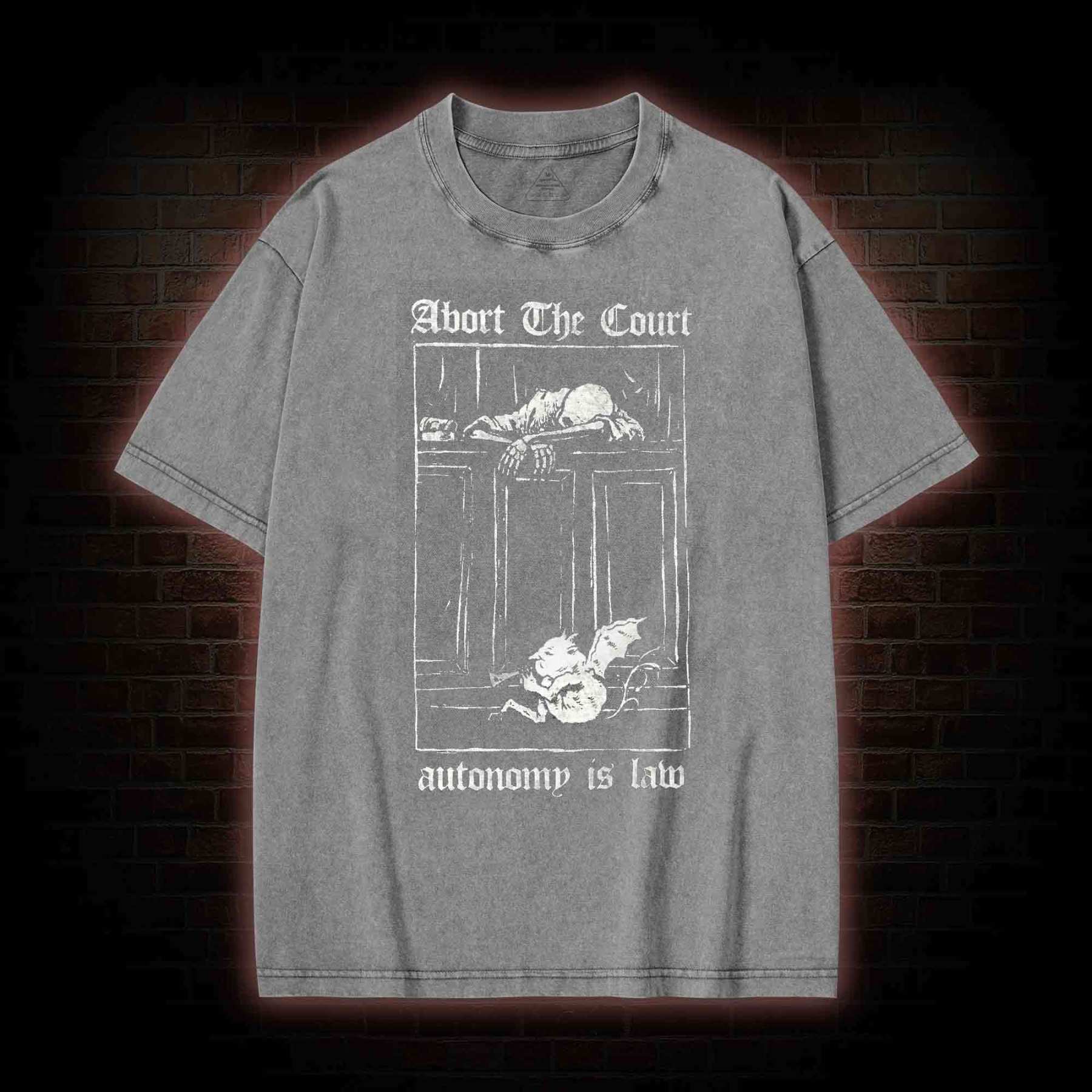 About The Court Washed T-shirt