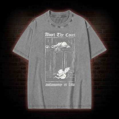 About The Court Washed T-shirt