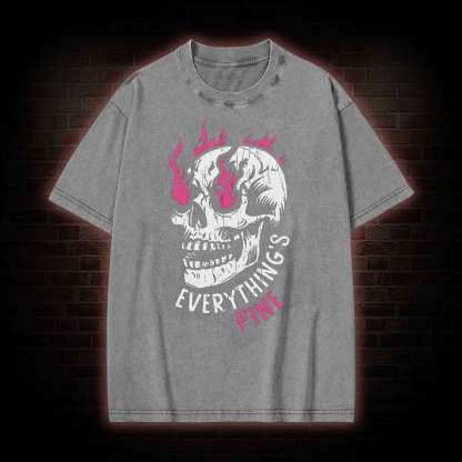 Everything is Fine Washed T-shirt