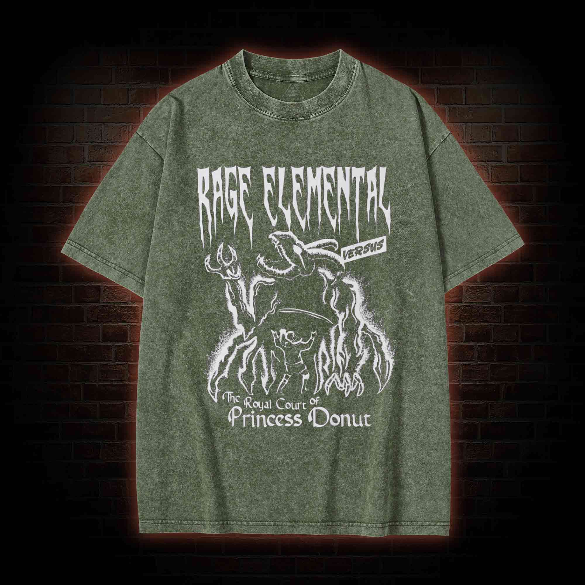Rage Elemental Washed T-shirt