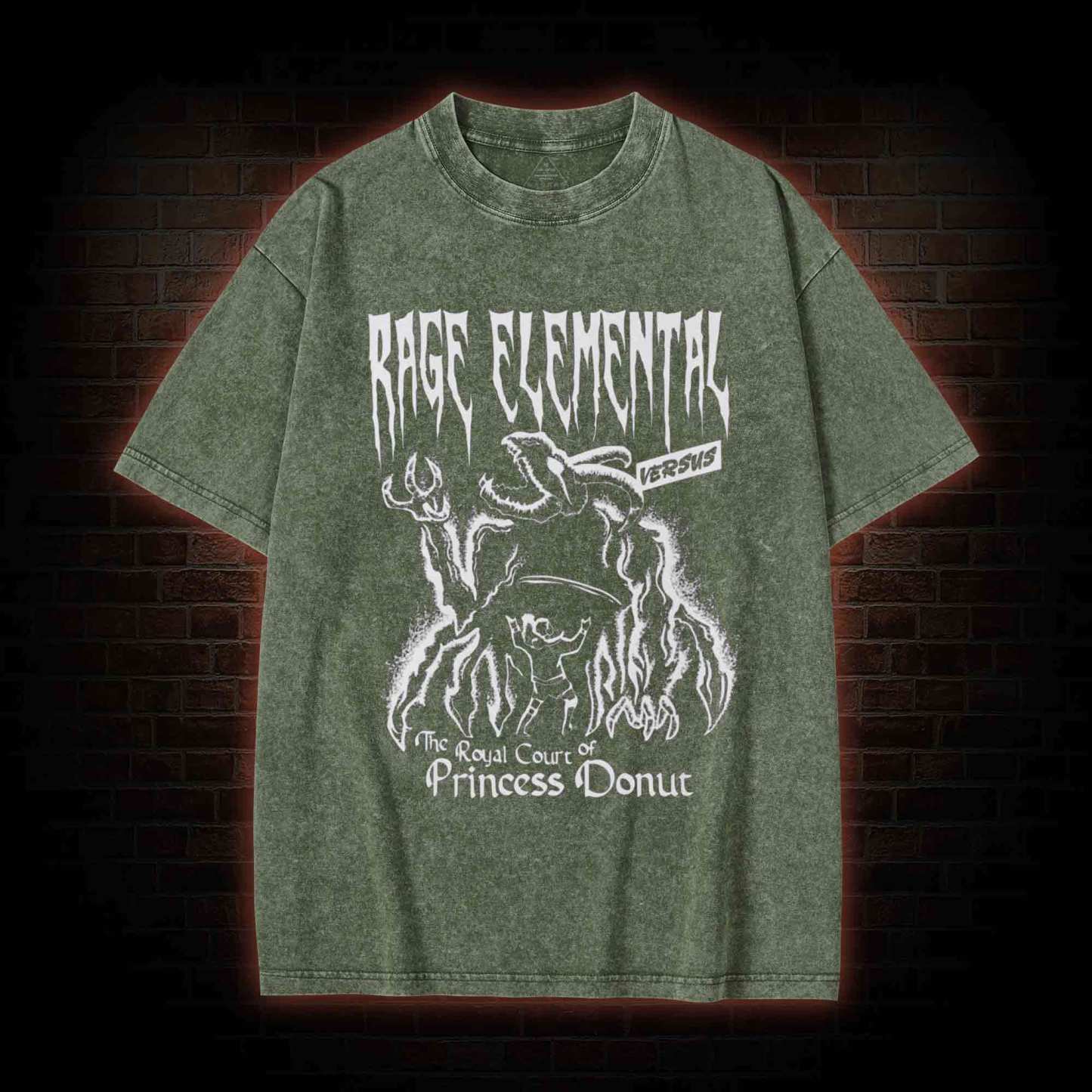 Rage Elemental Washed T-shirt