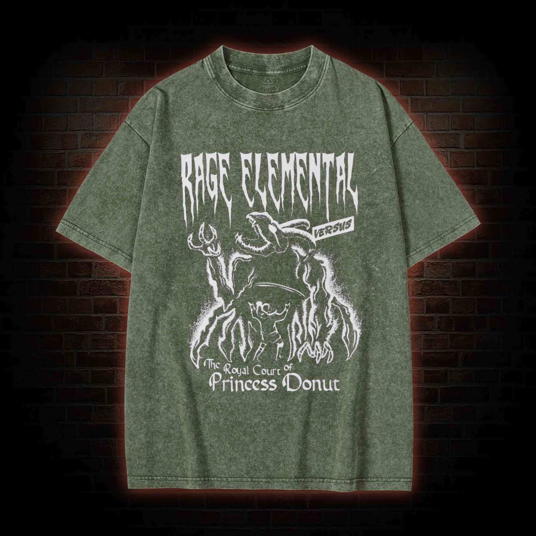 Rage Elemental Washed T-shirt