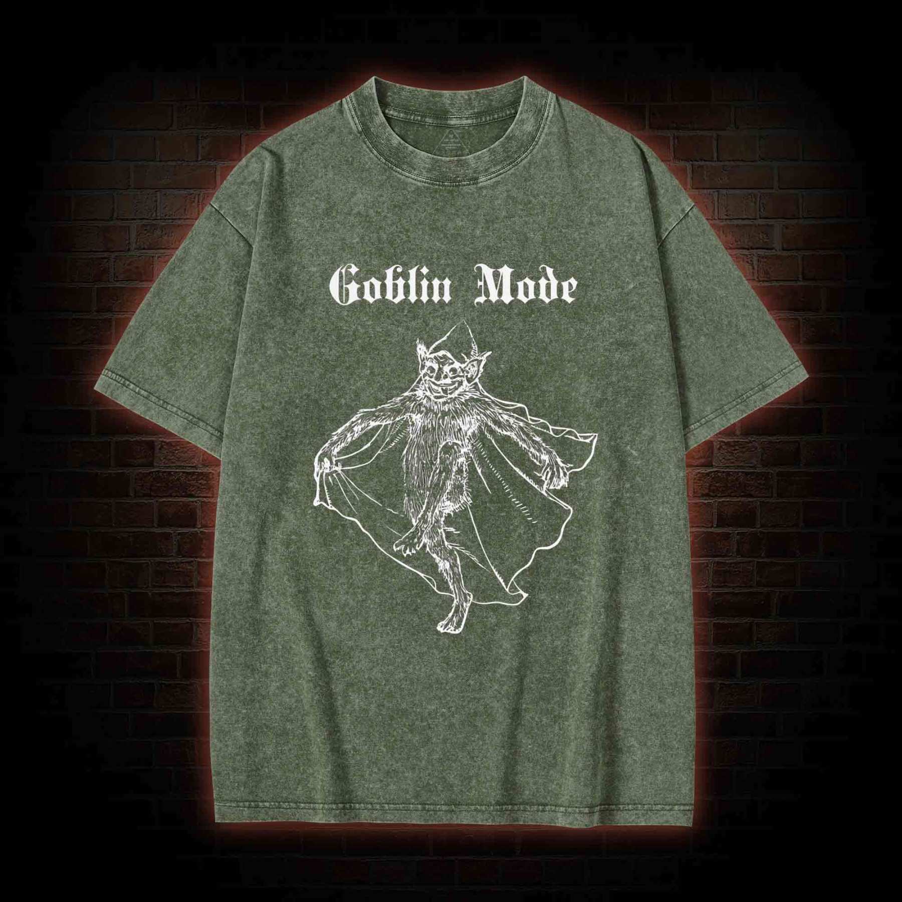 Goblin Mode Washed T-shirt